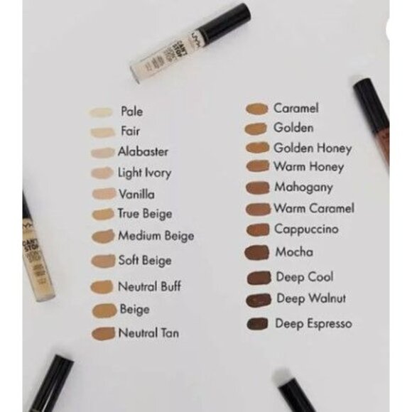 NYX Professional Makeup Cant Stop Wont Stop Contour Concealer 0.11 Fl Oz Golden - Picture 7 of 7